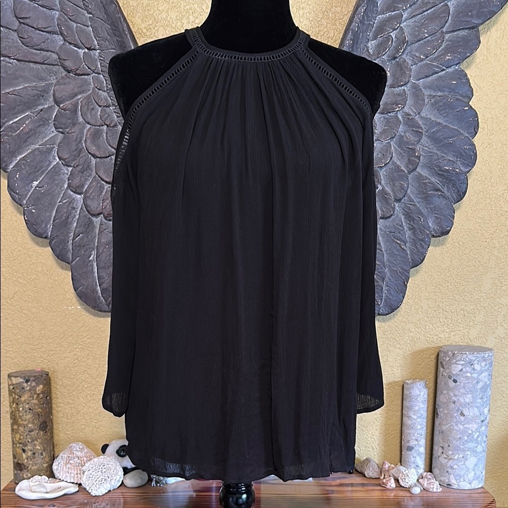 1.State Cold Shoulder Top